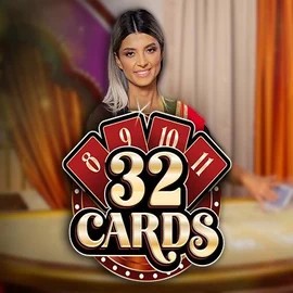32 Cards slot visual from Ezugi available on luckywinscasino.eu