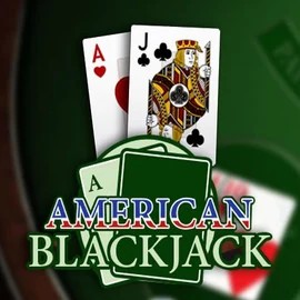 American Blackjack by Habanero, showcased at luckywinscasino.eu – game logo