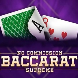 Baccarat Supreme logo by OneTouch Games at LuckyWins Casino