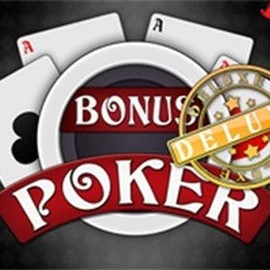 Bonus Poker Deluxe - 3 Hands logo by RTG (Reel Time Gaming) LuckyWins Casino