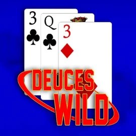 Logo of Deuces Wild from Games Global at LuckyWins Casino