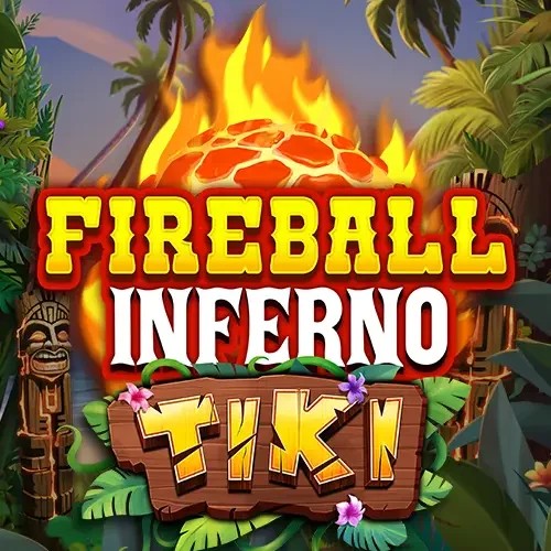 Try Fireball Inferno Tiki slot by NetEnt on luckywinscasino.eu – logo image