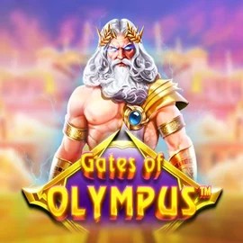 Gates of Olympus logo by Pragmatic Play at LuckyWins CasinoGates of Olympus