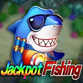 Jackpot Fishing slot logo by TaDa Gaming at LuckyWins Casino