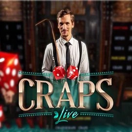 Enjoy Live Craps by Evolution – logo hosted on luckywinscasino.eu