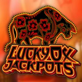 Lucky Ox Jackpots online game logo by Rival on luckywinscasino.eu
