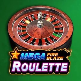 Mega Fire Blaze Roulette slot visual from Playtech available on luckywinscasino.eu