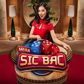 Mega Sic Bac by Pragmatic Play, showcased at luckywinscasino.eu – game logo