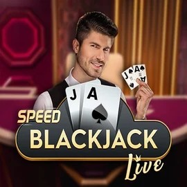 Speed Blackjack casino game by Pragmatic Play – featured logo at LuckyWins Casino
