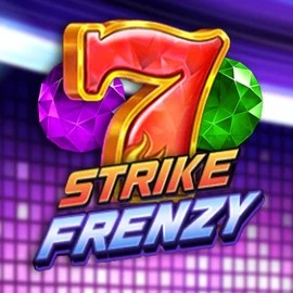Strike Frenzy online game logo by Pragmatic Play on luckywinscasino.eu