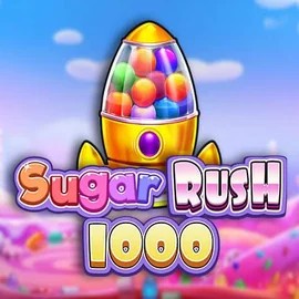Logo of Sugar Rush 1000 from Pragmatic Play at LuckyWins Casino