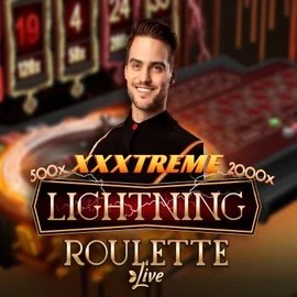 XXXtreme Lightning Roulette slot icon by Evolution, available at LuckyWins Casino